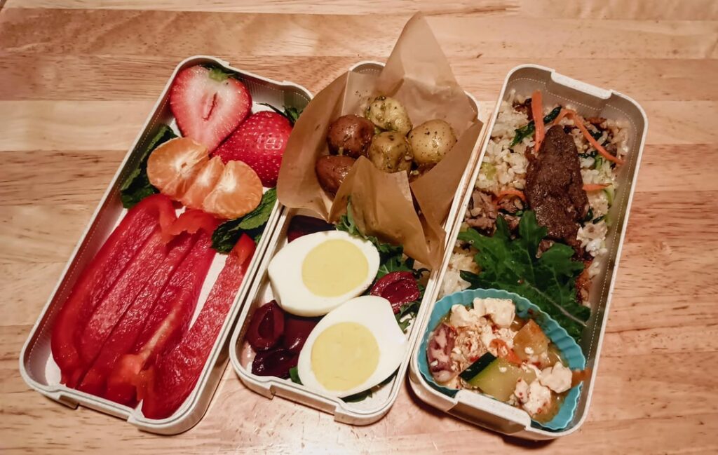 A week of lunch bentos
