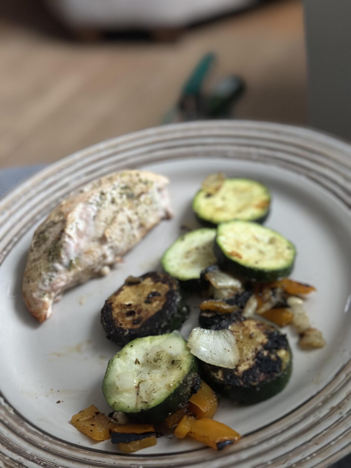 Intalian seasoned chicken