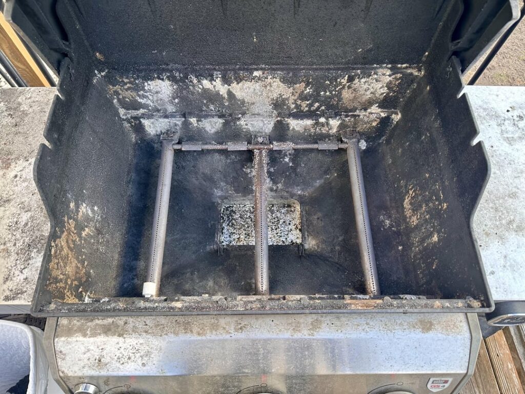 Help! Cleaning Weber Spirit II