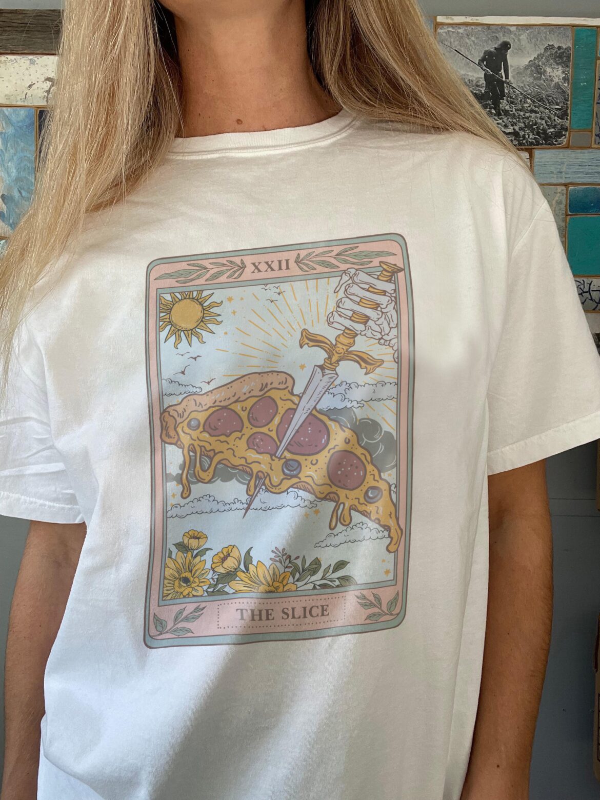 Channeling my inner pizza spirit with this magical masterpiece!