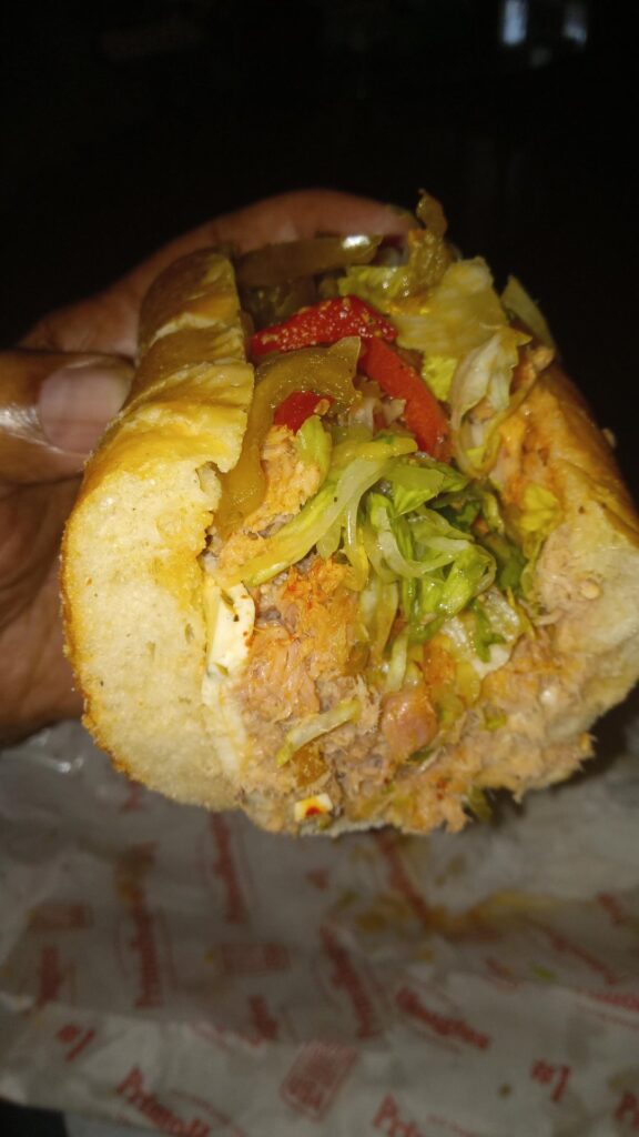 Today's Lunch from Primo Hoagies