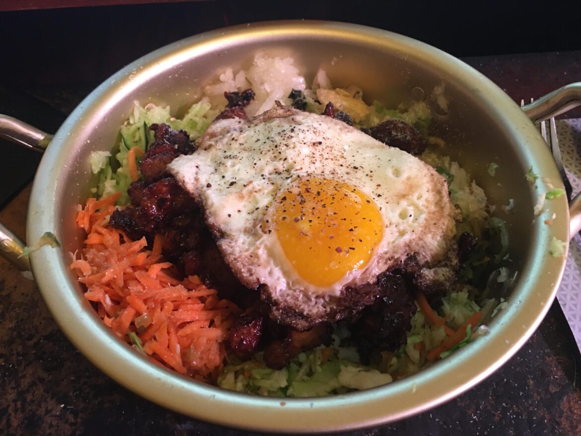 I made Chicken Bibimbap today! My first time! Yumm!