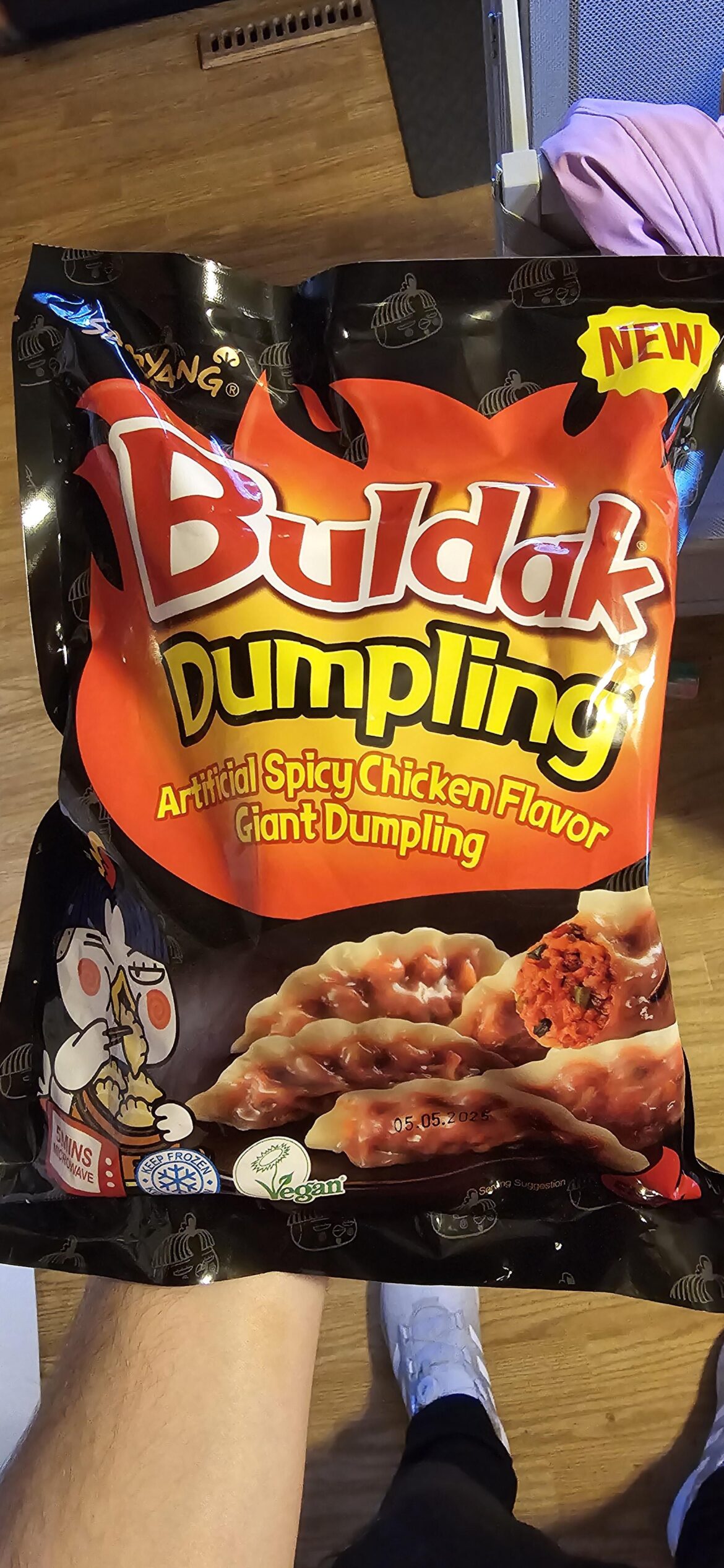 Not as hot as the ramen, but has a nice kick