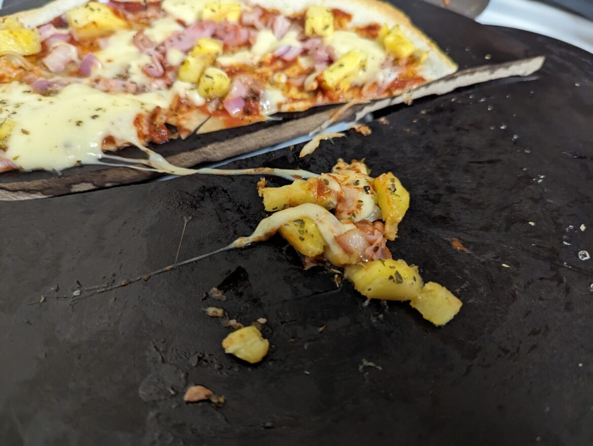 My pizza stone wasnt on board