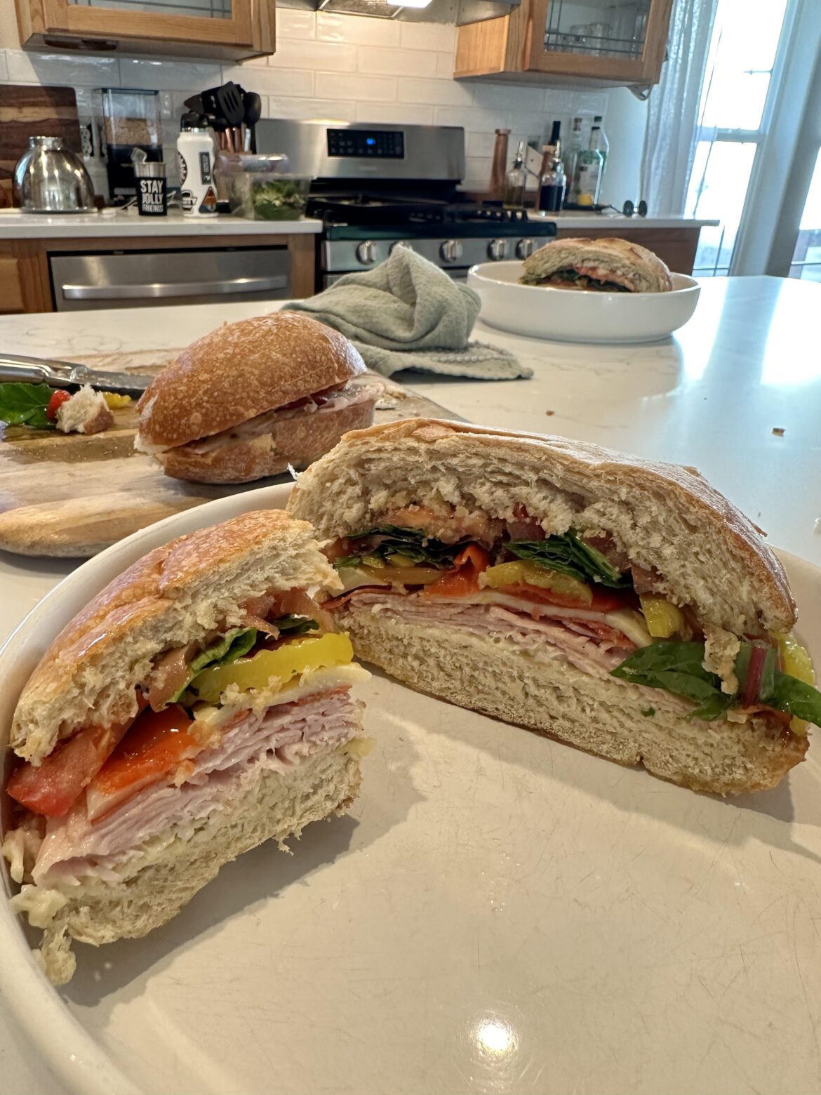 Warmer nights means more sandwiches