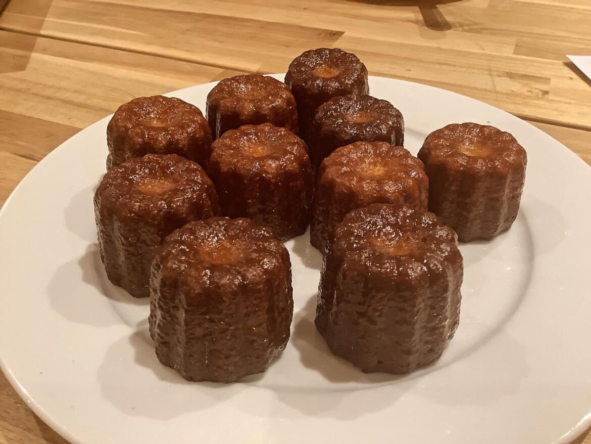 Homemade Canelé