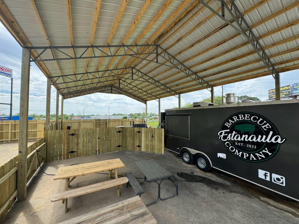 I’ve nearly finished my smoke shed and outdoor dining area. Building my ideal work environment one day at a time.