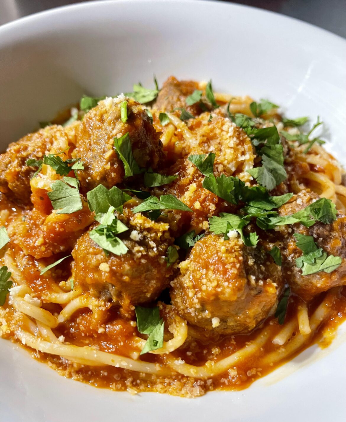 [Homemade] Spaghetti & Meatballs.