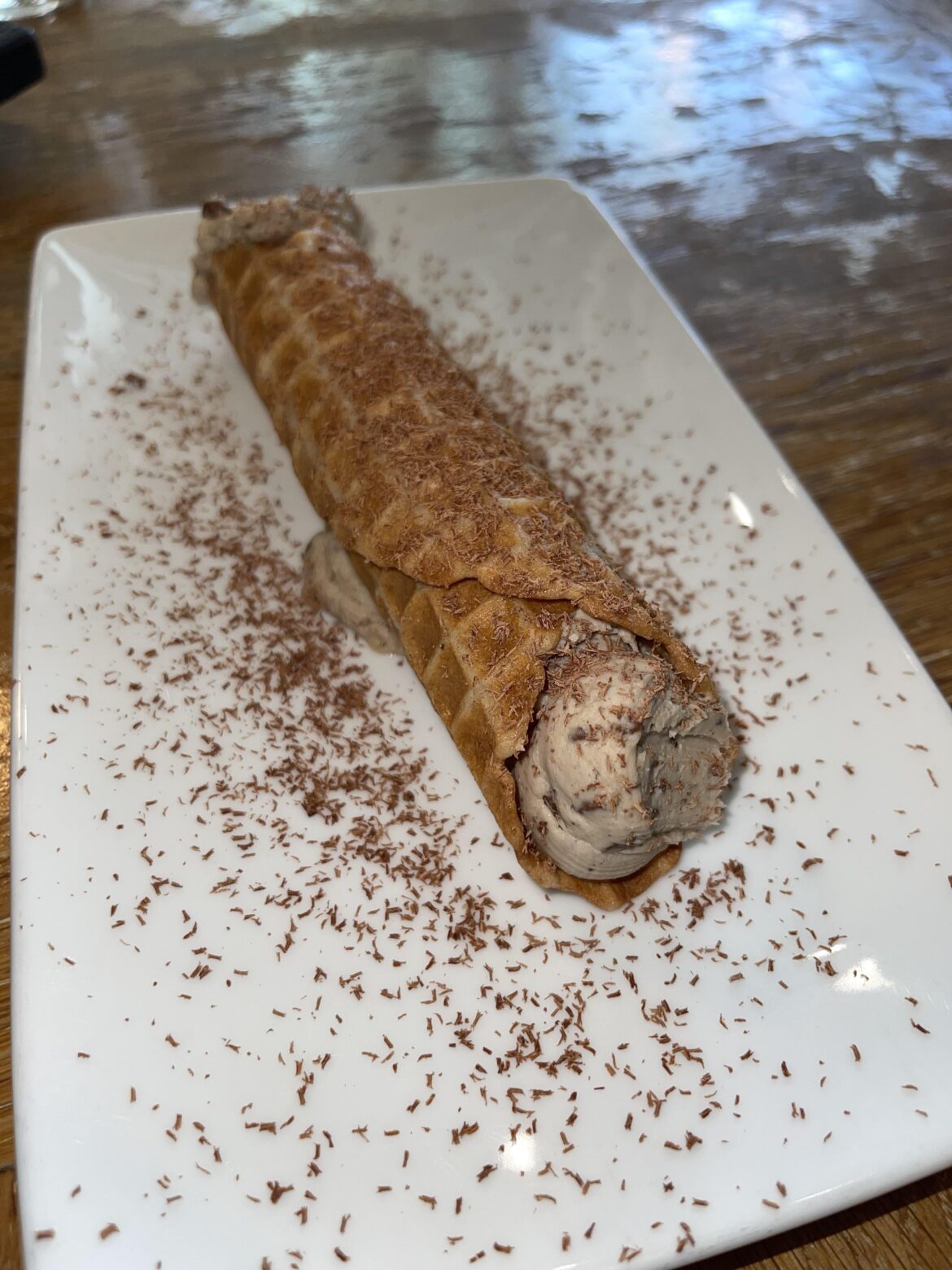 Tiramisu cannoli :)
