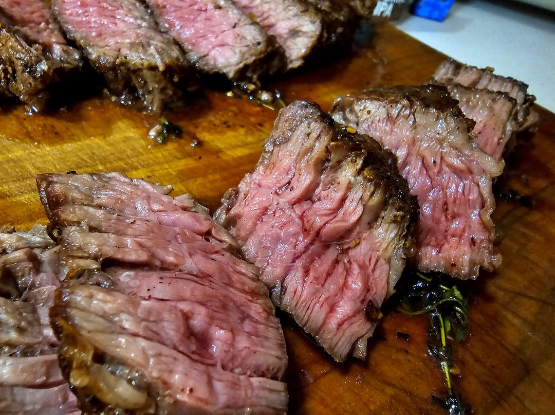 Costco Flap Meat Dining and Cooking