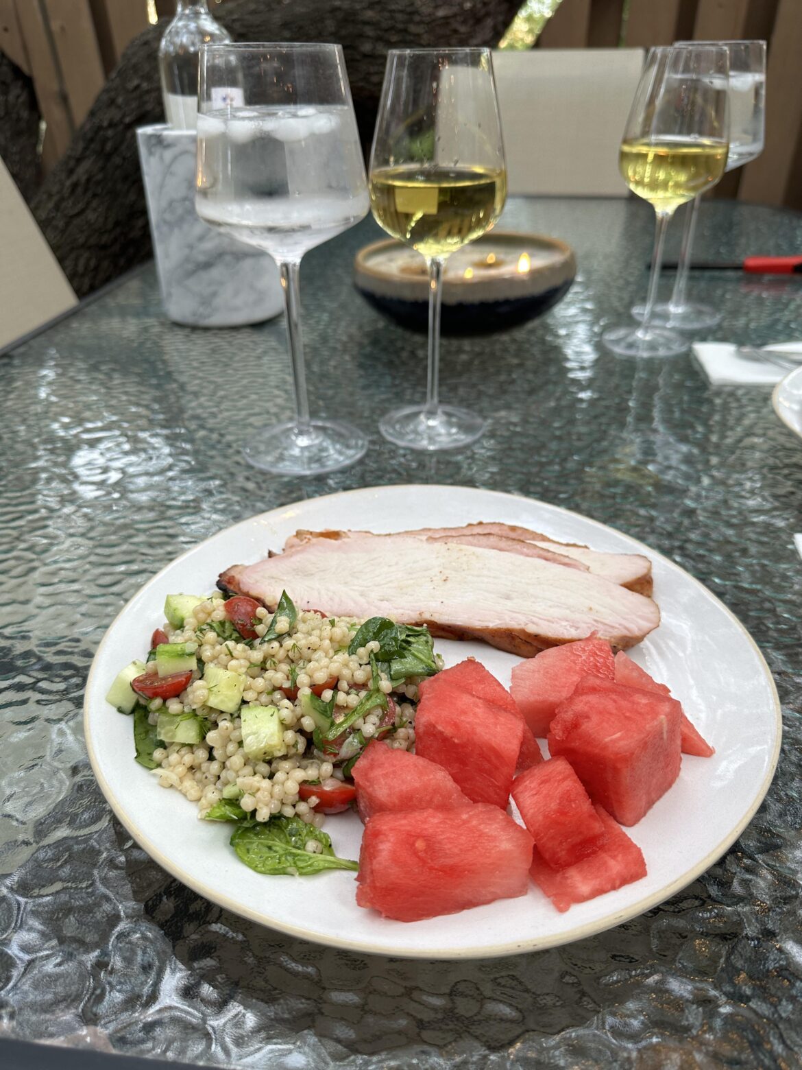 Boneless Turkey breast came out amazing!