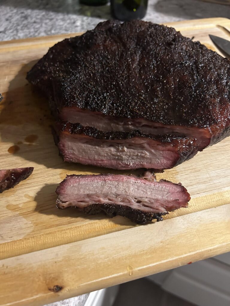 First try of Brisket First try of Brisket