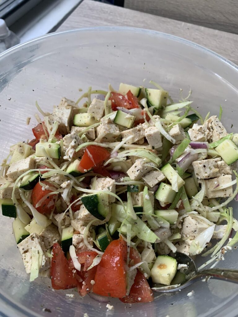 It’s 80 degrees outside and I didn’t want to cook anything