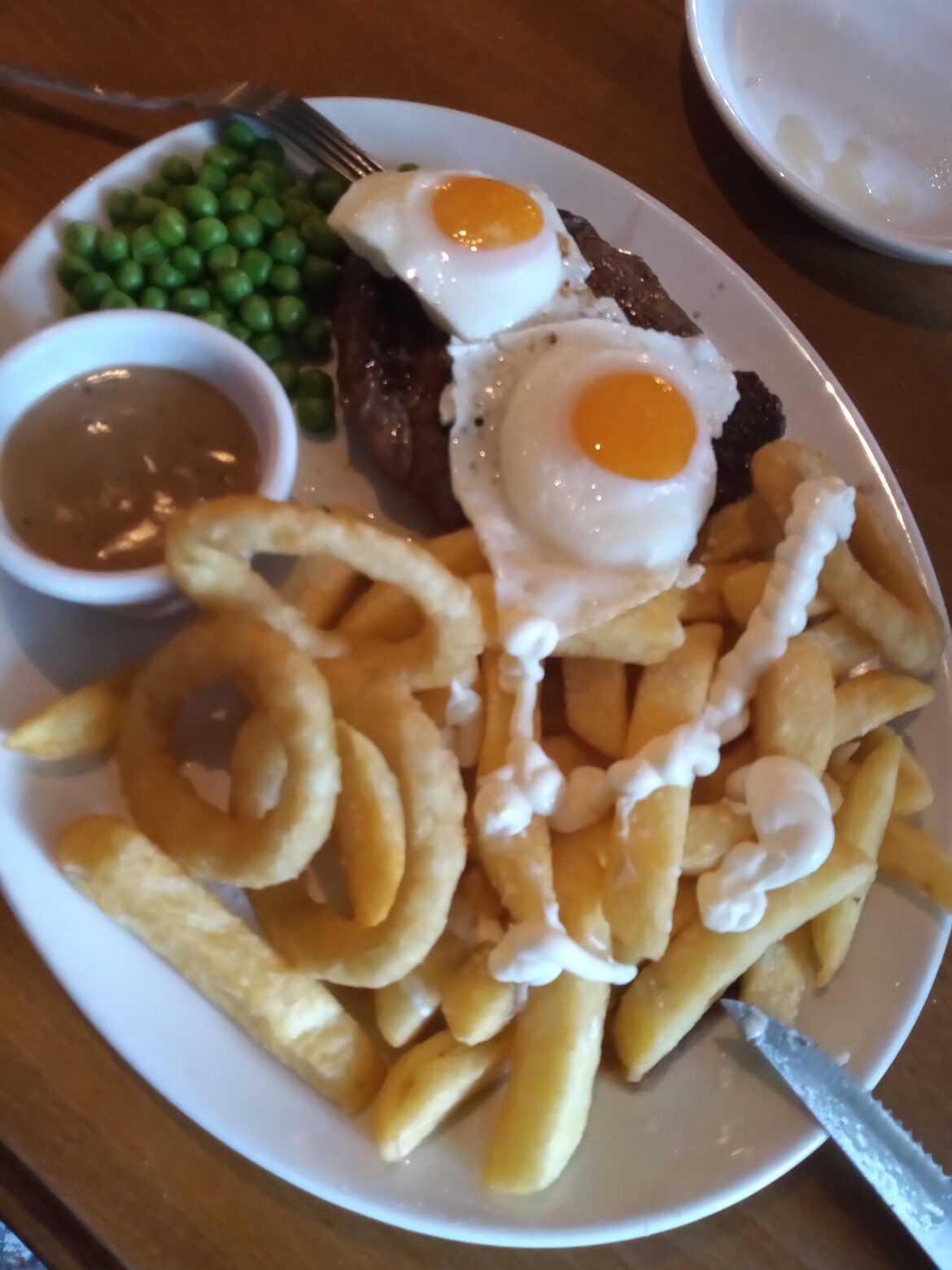 12oz rump steak for dinner