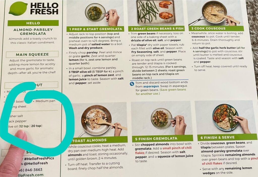 Recipe calls for 12 Tablespoons of olive oil