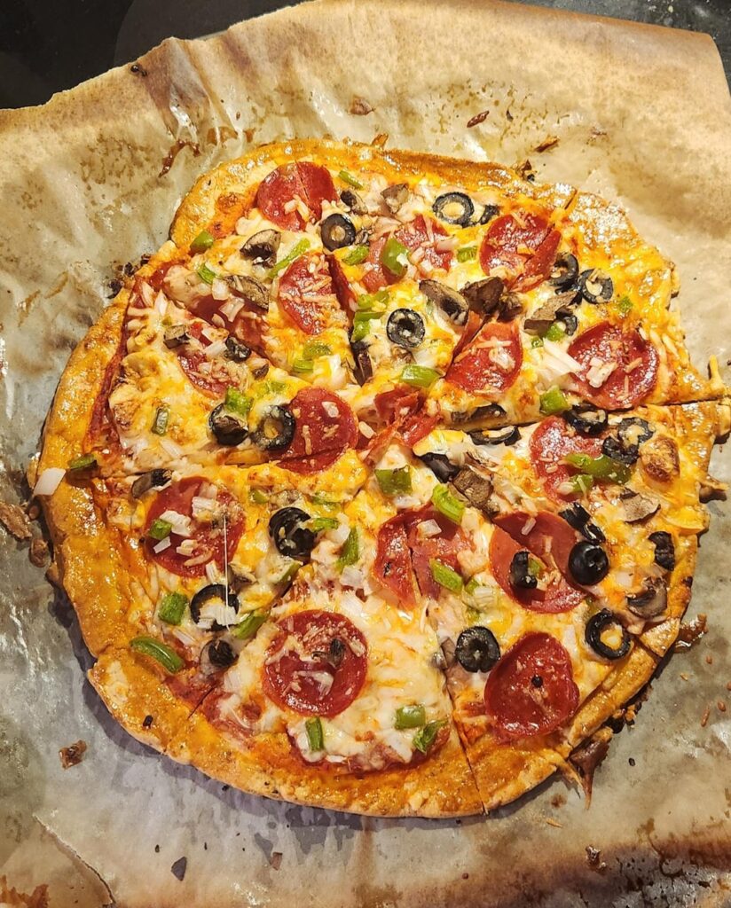 500 Calorie Pizza Night