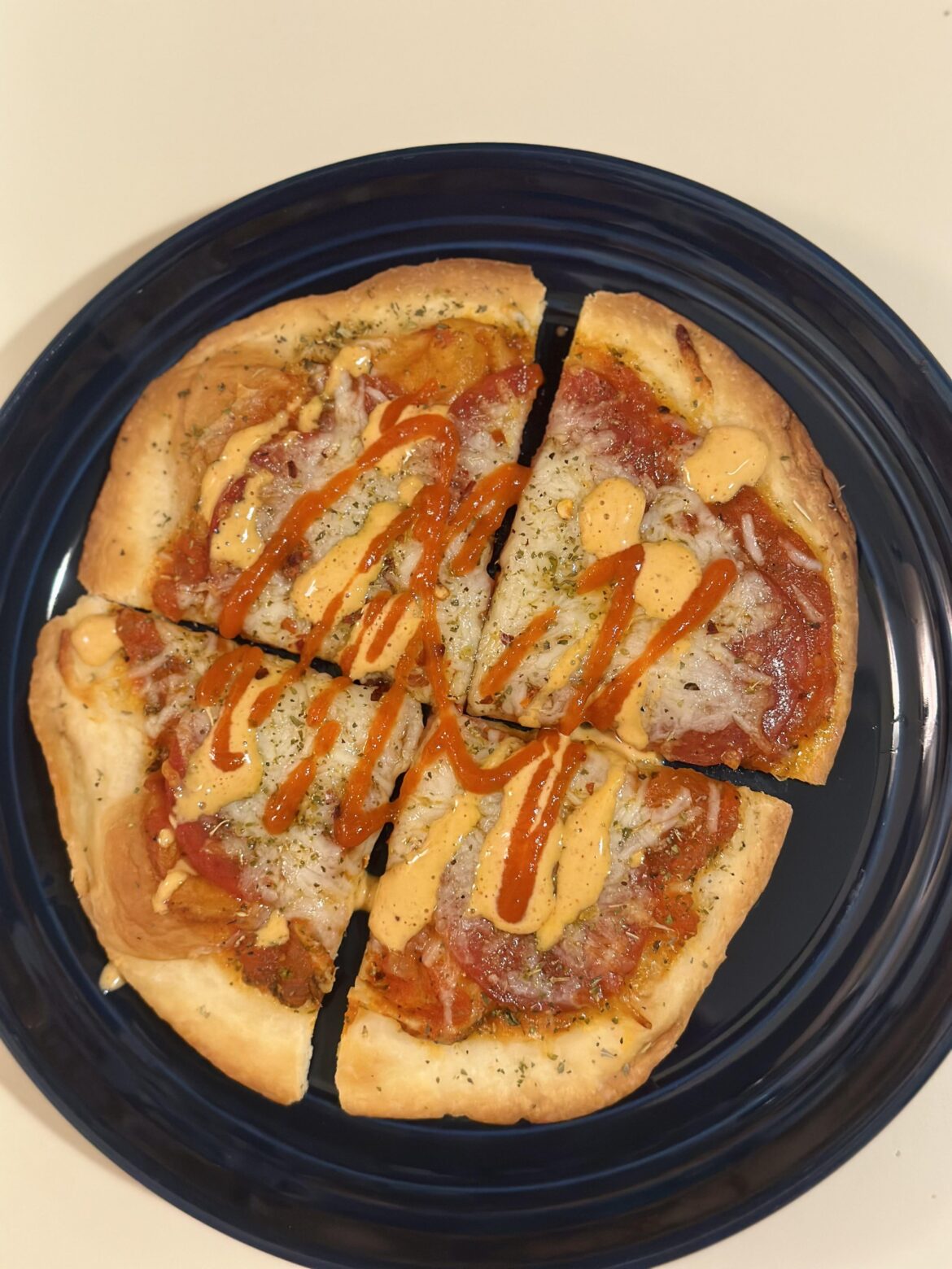 Quick keto “pizza”