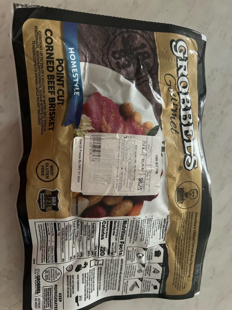 Point cut corned beef brisket?