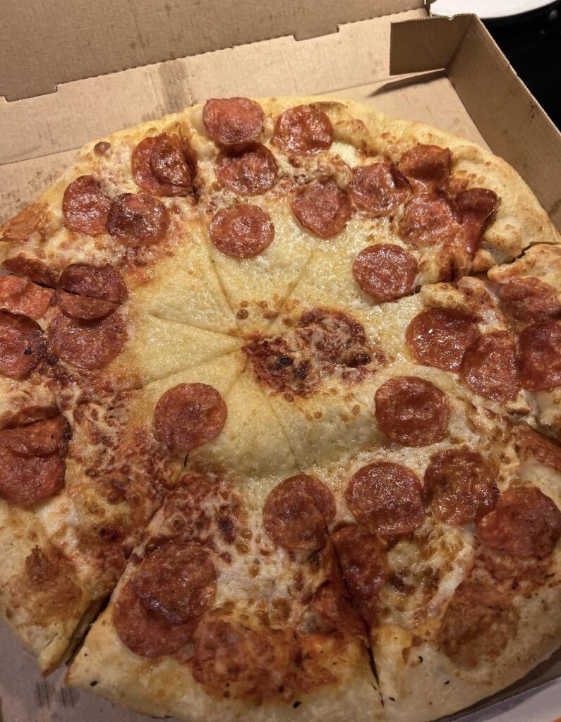 My Stuffed Crust Little Caesars pizza