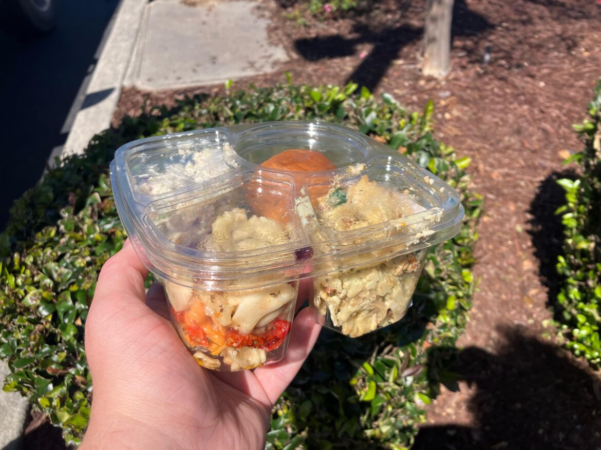 The Safeway salad sampler trio - $6