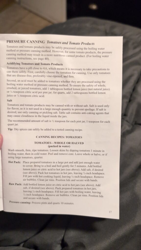 New to canning and confused.