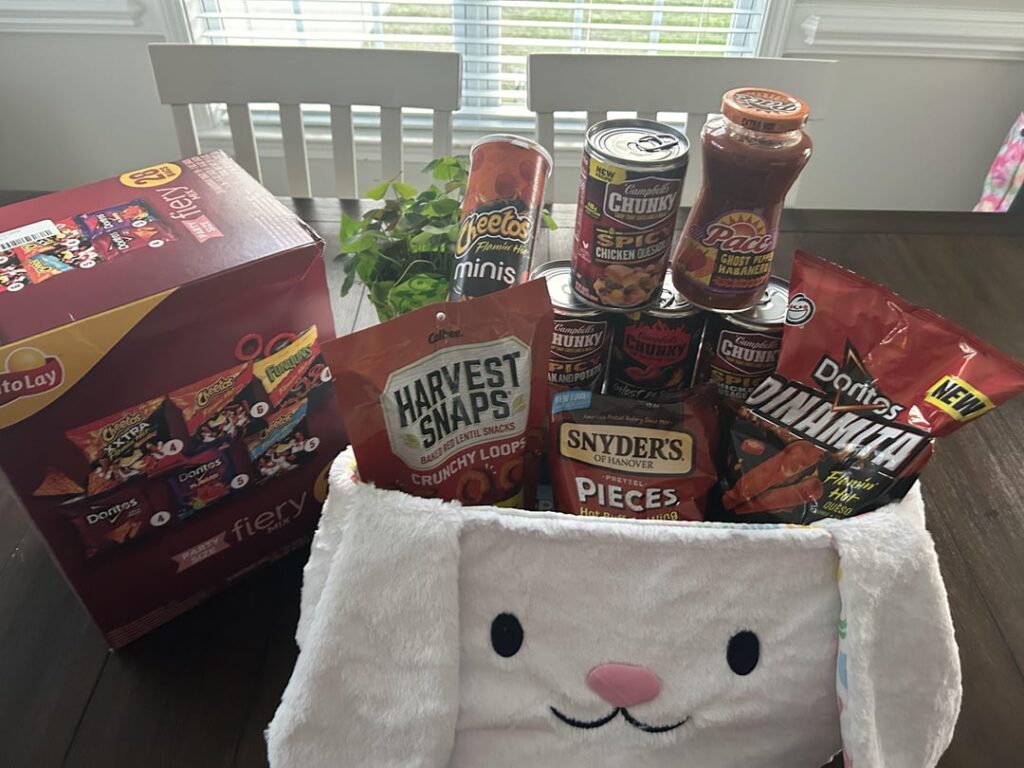 Wife got me a Spicy themed Easter basket!
