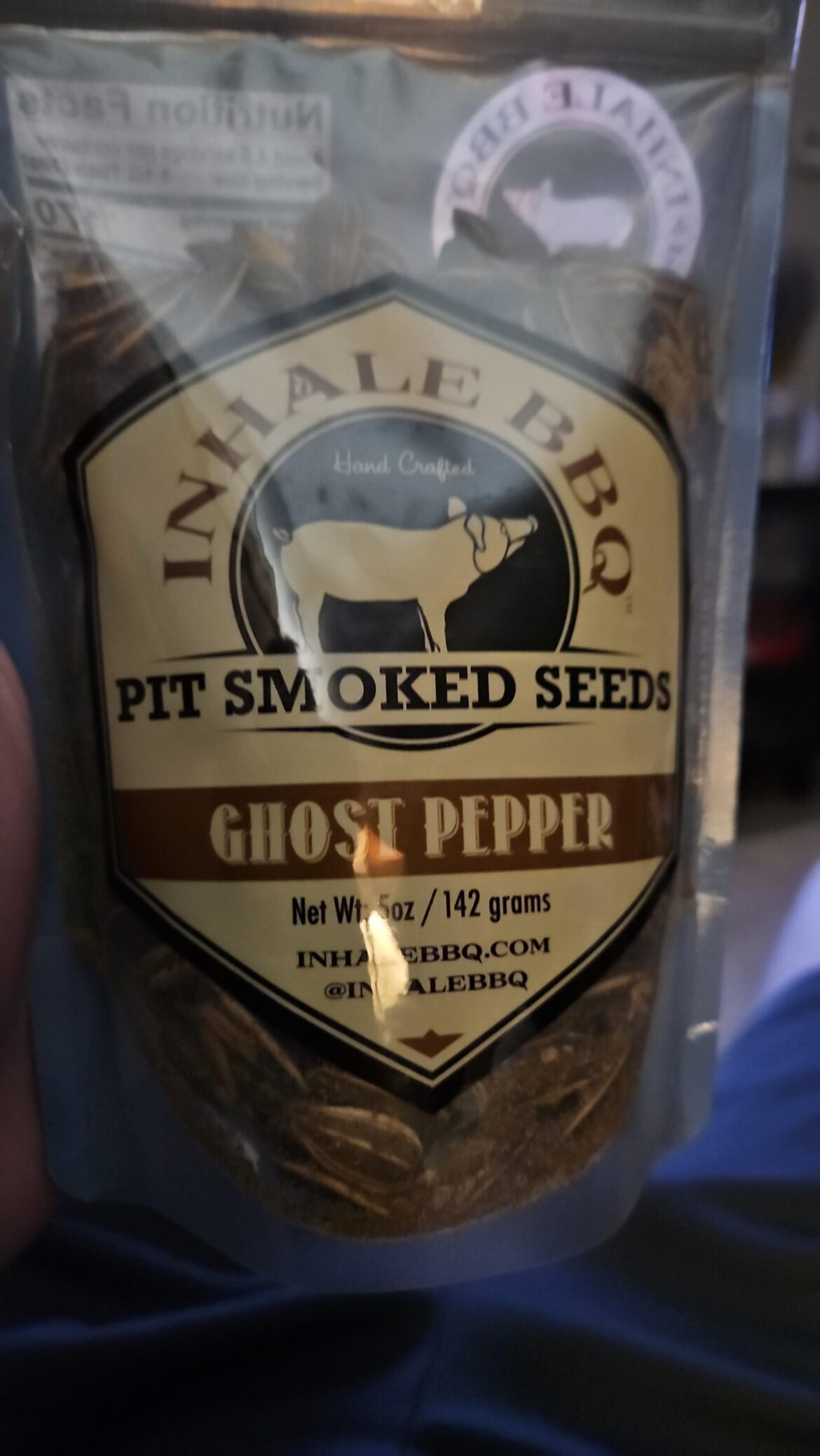 Nice heat but kind of lacking in flavor despite the high salt content