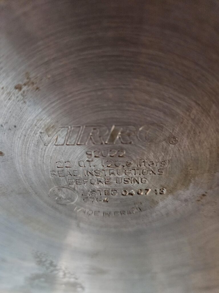 Pressure canner weight