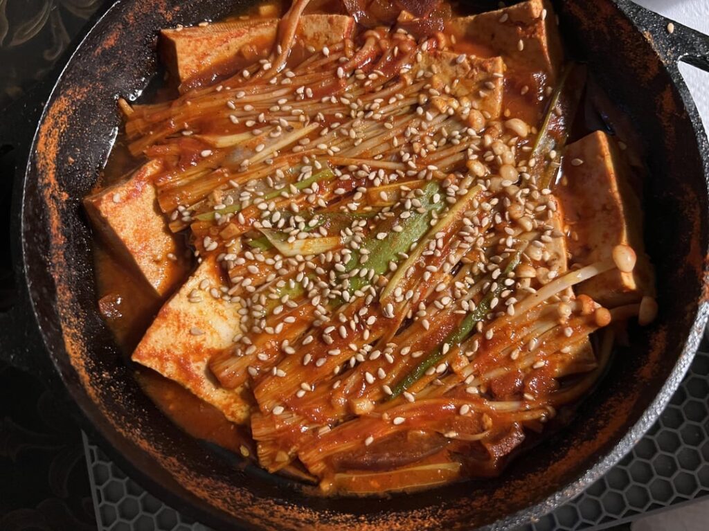 Opened the wrong tofu package so dubu jorim Opened the wrong tofu package so dubu jorim