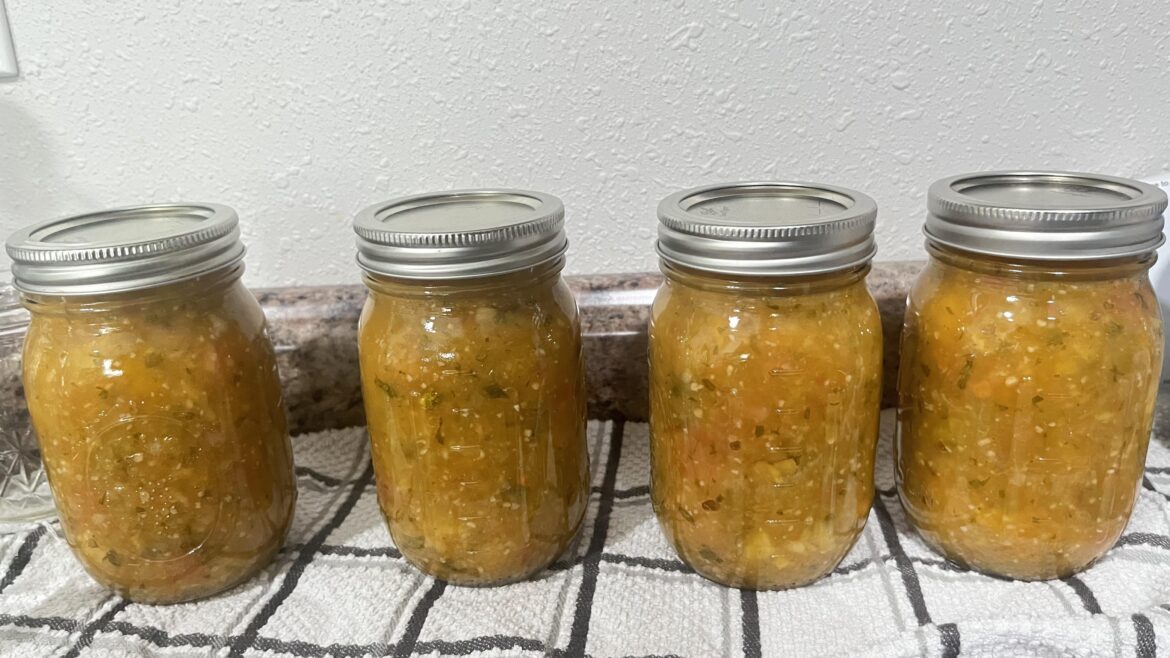 Balls pineapple mango salsa