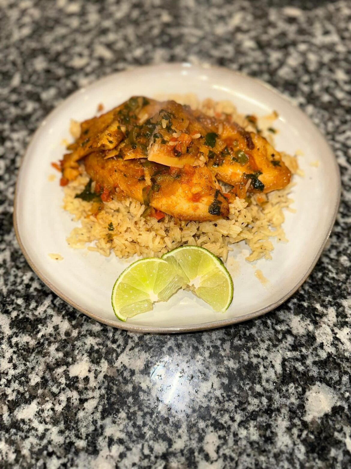 Tilapia a la Mexicana