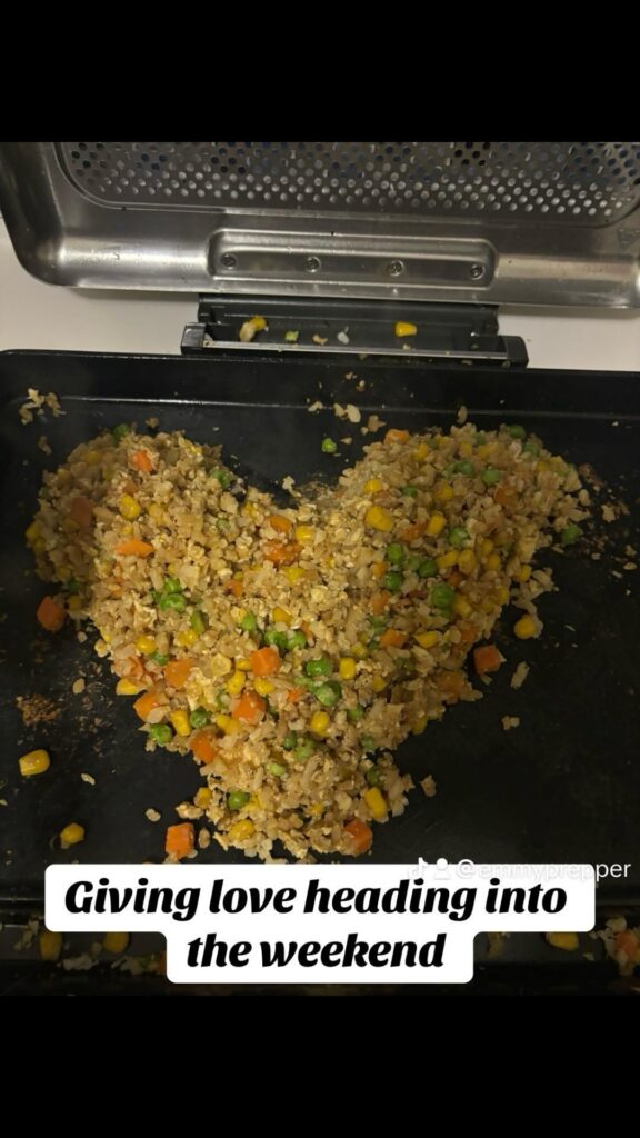 Ninja sizzle Cauliflower fried rice!