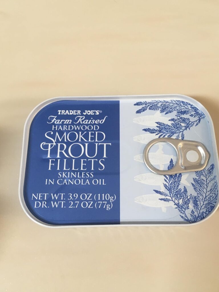 Side-by-Side: Appel Smoked Trout in Canola Oil & Trader Joe’s Smoked Trout in Canola Oil