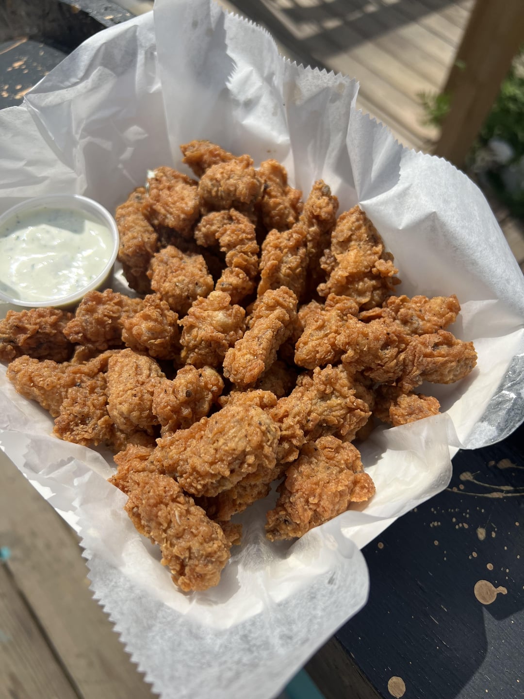 Doing something a little out of character on my food truck. Chicken