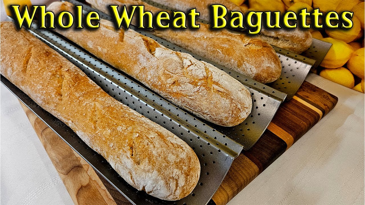 Home Baked Whole Wheat Baguettes Recipe How To Make French Baguettes