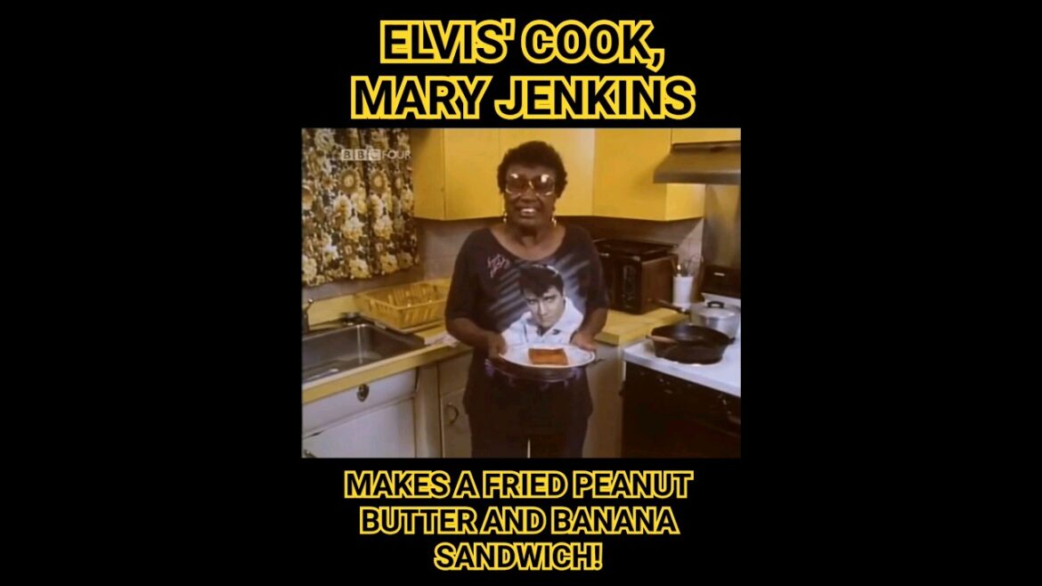 Elvis Presley's Cook Makes The Famous Fried Peanut Butter and Banana Sandwich #elvis #cooking