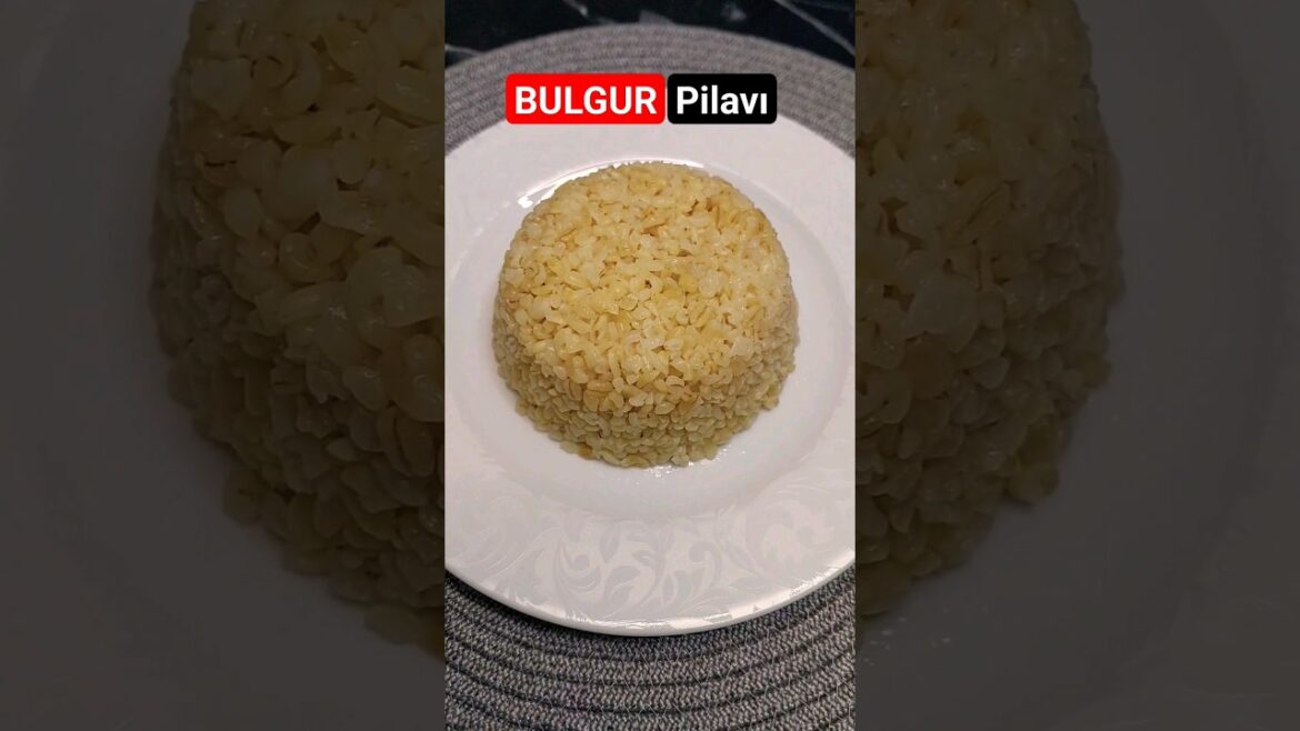 Kolay BULGUR Pilavı Tarifi/Tane tane, kıvamlımında 2 kişilik bulgur #bulgurpilavı #bulgur Kolay BULGUR Pilavı Tarifi/Tane tane, kıvamlımında 2 kişilik bulgur #bulgurpilavı #bulgur