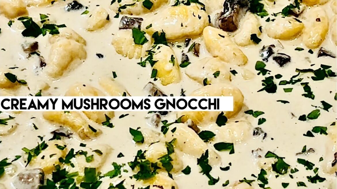 Incredibly Delicious and Easy Creamy Mushrooms Gnocchi l Better than Italian restaurants! Incredibly Delicious and Easy Creamy Mushrooms Gnocchi l Better than Italian restaurants!