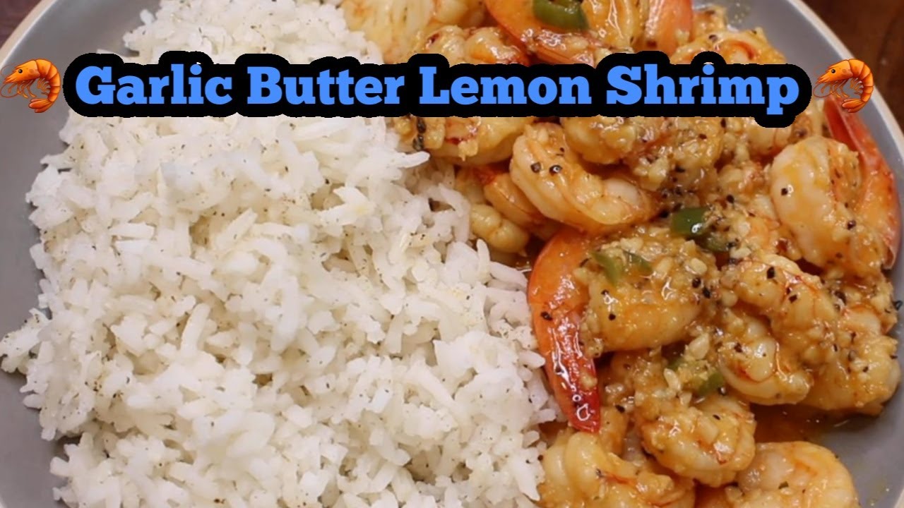 Lemon Butter Garlic Shrimp Recipe - Dining and Cooking