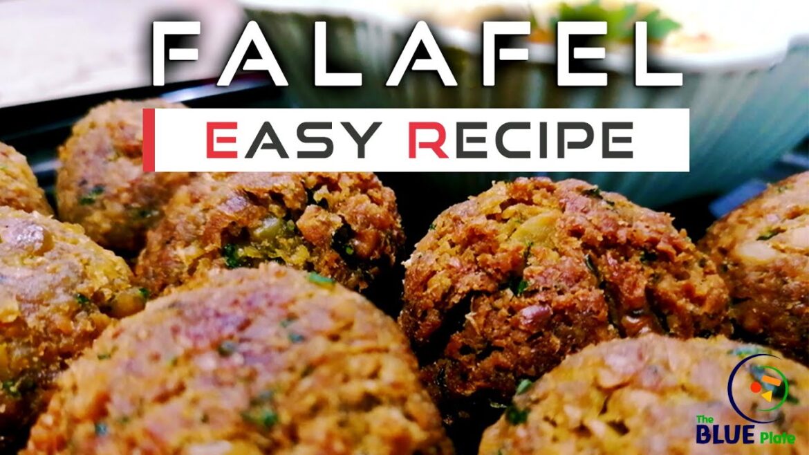 Falafel Recipe | Arabic Snack | Chickpea Falafel Recipe | Chickpea Fritter Recipe | Evening Snack