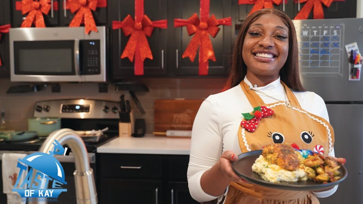 The Taste of Kay Cooking Show Episode 2- Stuffed Chicken, Garlic Mashed Potatoes, Glazed Brussels The Taste of Kay Cooking Show Episode 2- Stuffed Chicken, Garlic Mashed Potatoes, Glazed Brussels