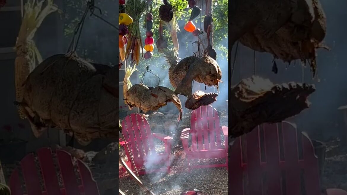 Live Fire Stuffed Salmon