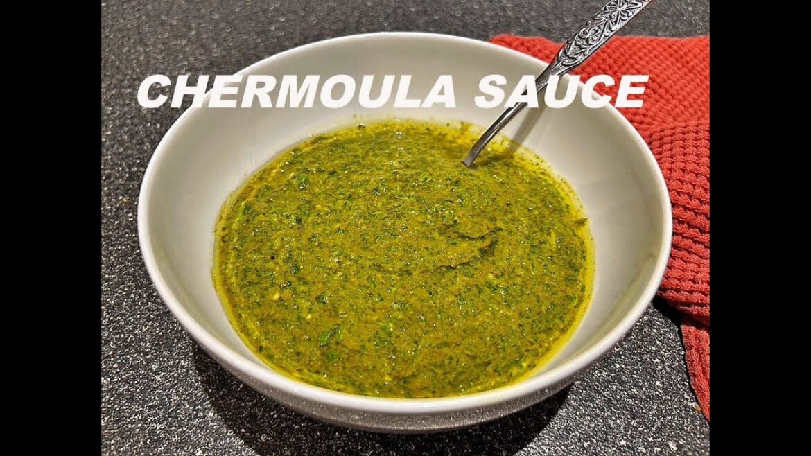 5 Minute Moroccan Chermoula Sauce