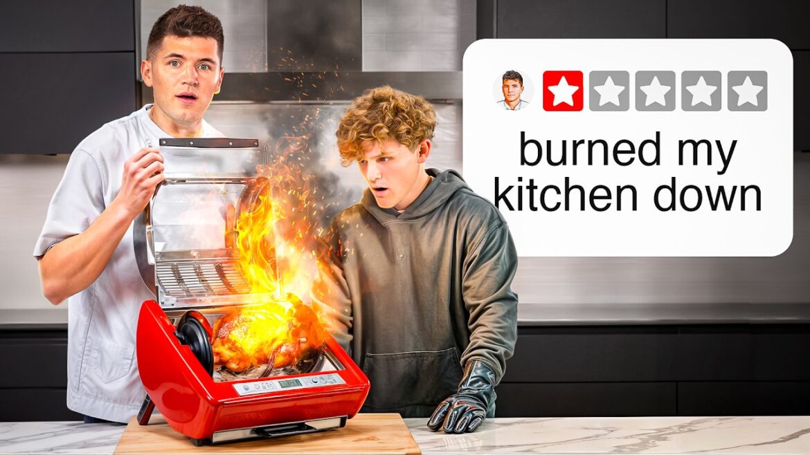 I Tested 1-Star Kitchen Gadgets (ft. Ryan Trahan) I Tested 1-Star Kitchen Gadgets (ft. Ryan Trahan)