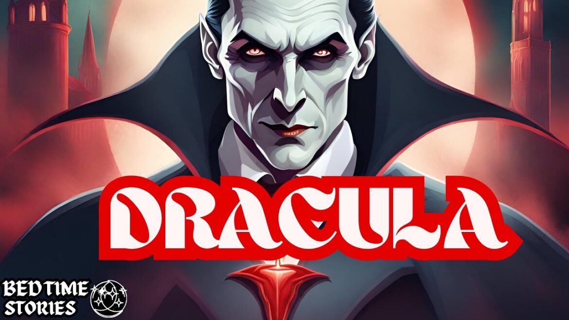 Dracula  Part 1: Dark Screen || Fantasy Bedtime Stories with Rain and Thunderstorm Sounds