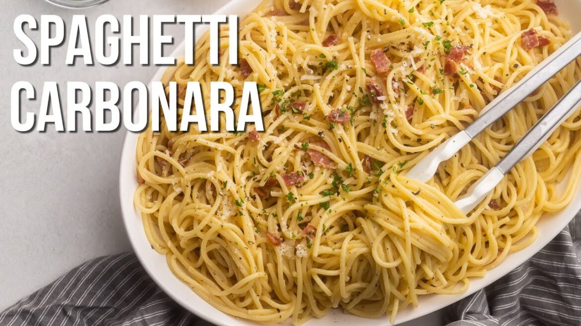Pasta Carbonara l The Recipe Rebel Pasta Carbonara l The Recipe Rebel