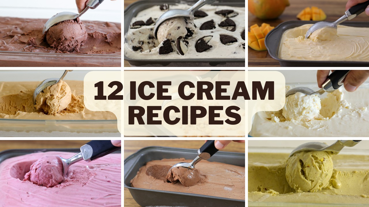 12 Ice Cream Recipes Without Ice Cream Machine Dining and Cooking
