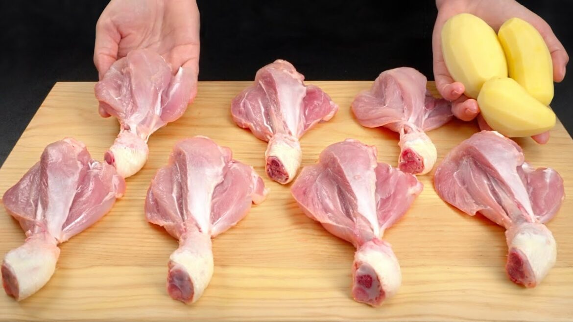 ❗My friend from Spain taught me how to cook chicken legs so delicious! ❗My friend from Spain taught me how to cook chicken legs so delicious!