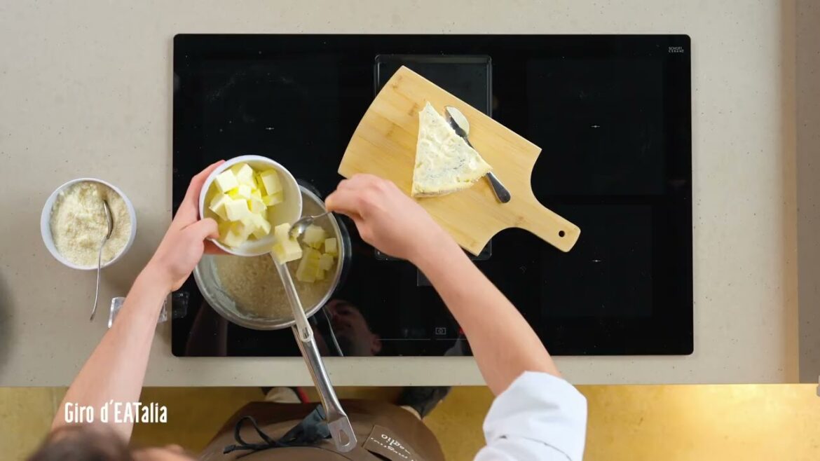 Giro d'EATalia 2024 | The proper recipe of risotto with gorgonzola