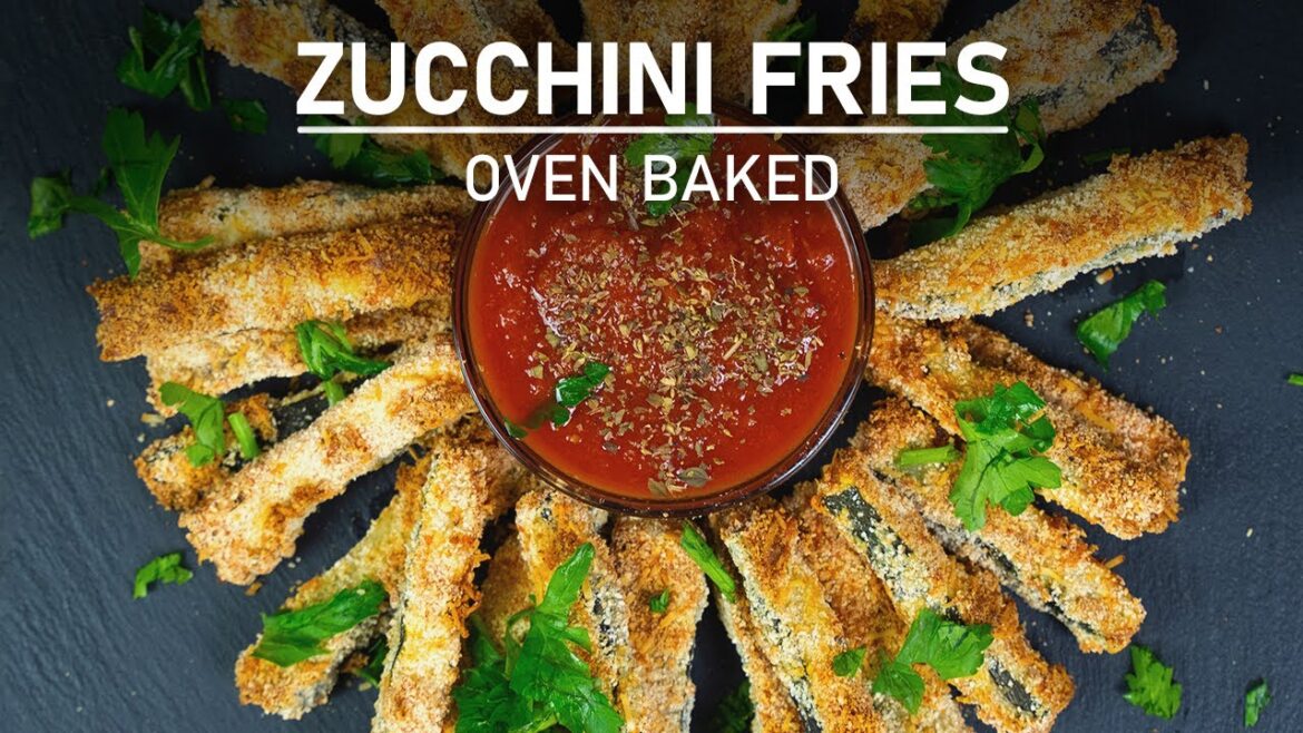 ZUCCHINI FRIES | OVEN BAKED | SO CRUNCHY AND CRISPY #Shorts ZUCCHINI FRIES | OVEN BAKED | SO CRUNCHY AND CRISPY #Shorts